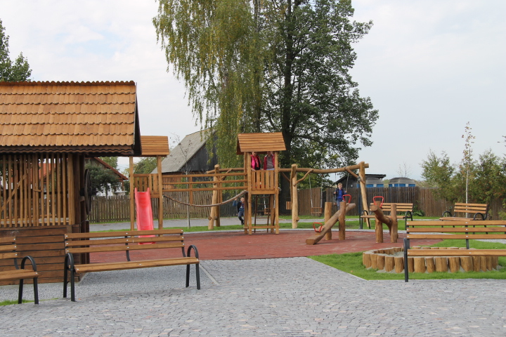 Gyergyóújfalu - Park modernizálása